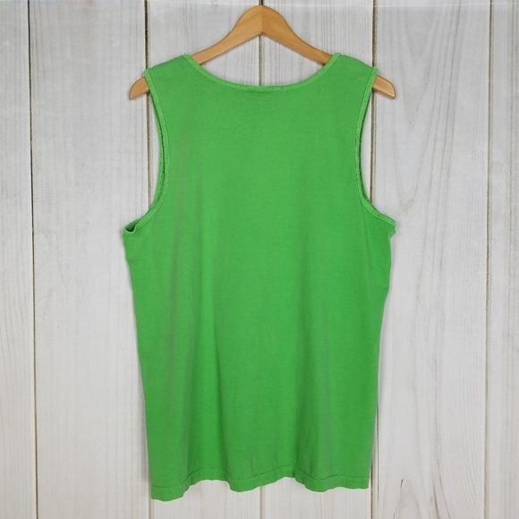 Comfort Colors Greek Freak Tuscaloosa Green Tank - Picture 4 of 4